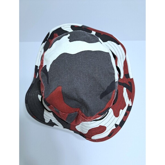 US Military Jungle Boonie Hat Type II Camouflage Red Camo 7.5 Army USGI - Picture 5 of 7